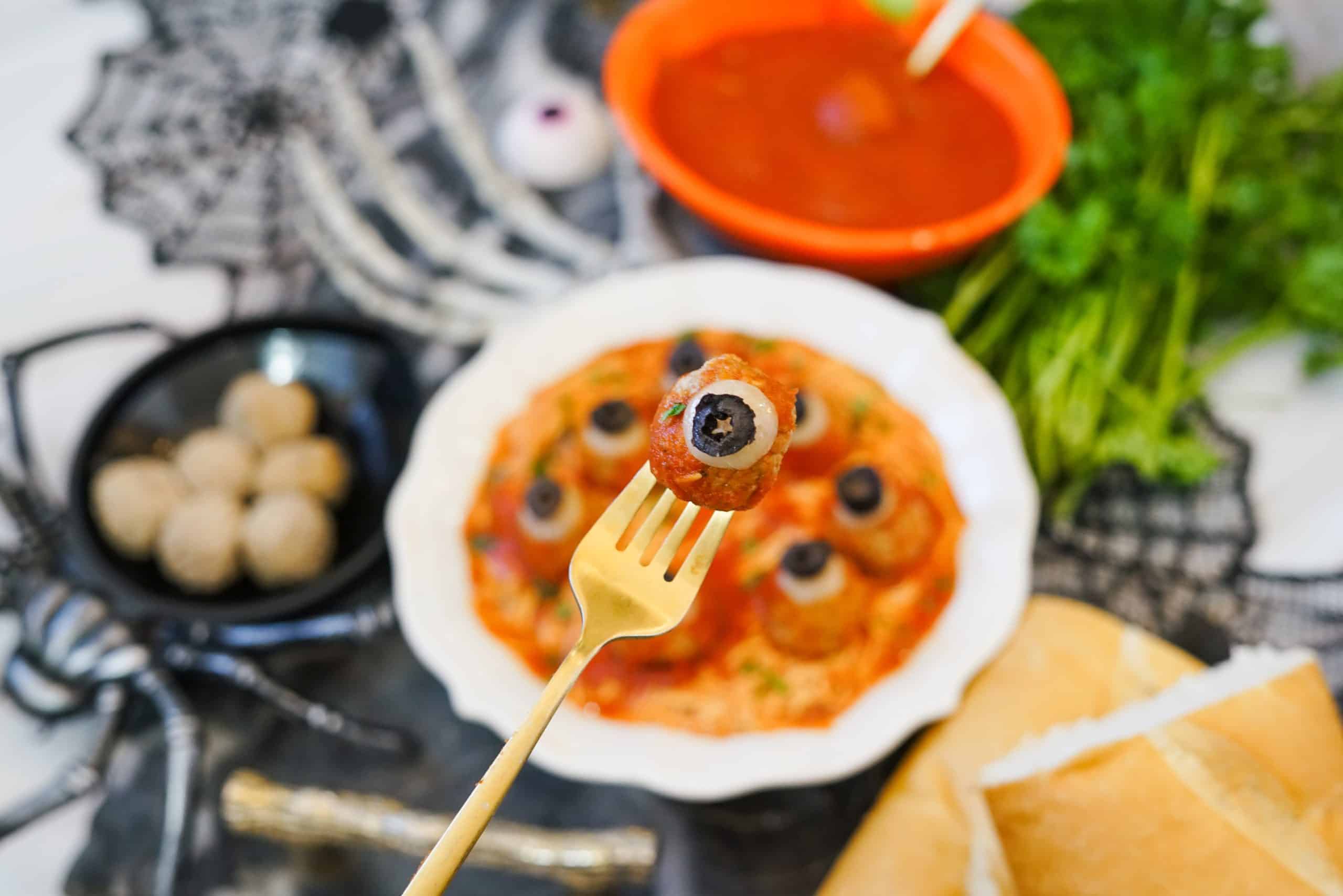 Boo-Sketti (spooky Halloween Dinner Idea)